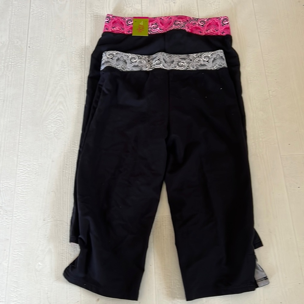 2 capris, one with tag one with out. Never worn.